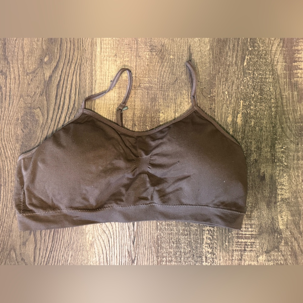 No Boundaries Brown Bralette